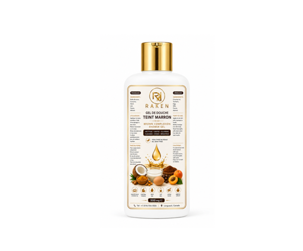 Gel de bain Teint Marron - Raken 820 680 Gel de bain Teint Marron - Raken 820 680