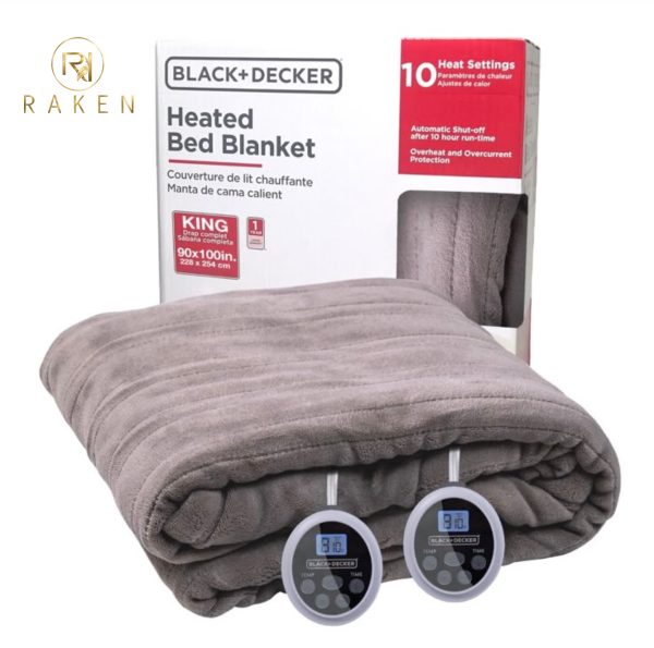 photo-output (2) Produit : Couverture Chauffante Premium BLACK+DECKER (Format King)